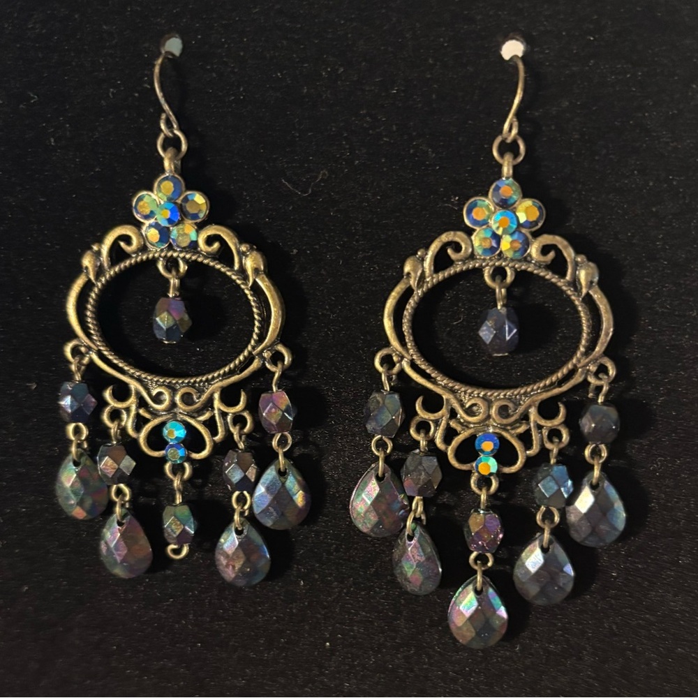 Large Statement Earrings - Picture 1 of 2